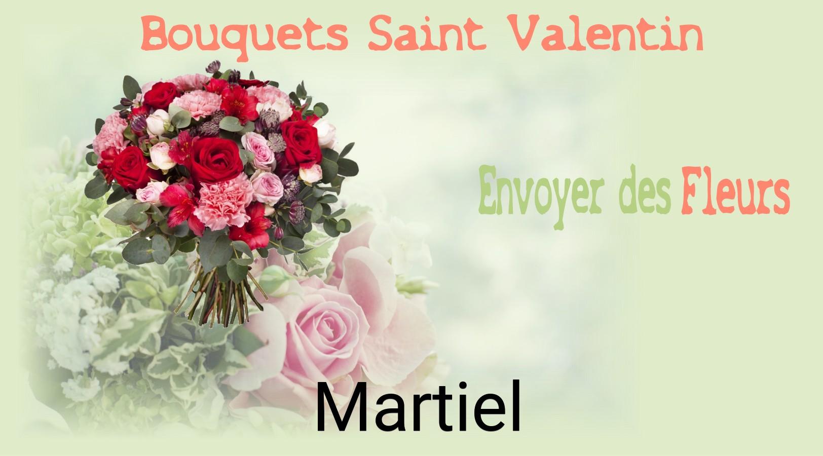 Roses de Saint-Valentin livrées à Martiel